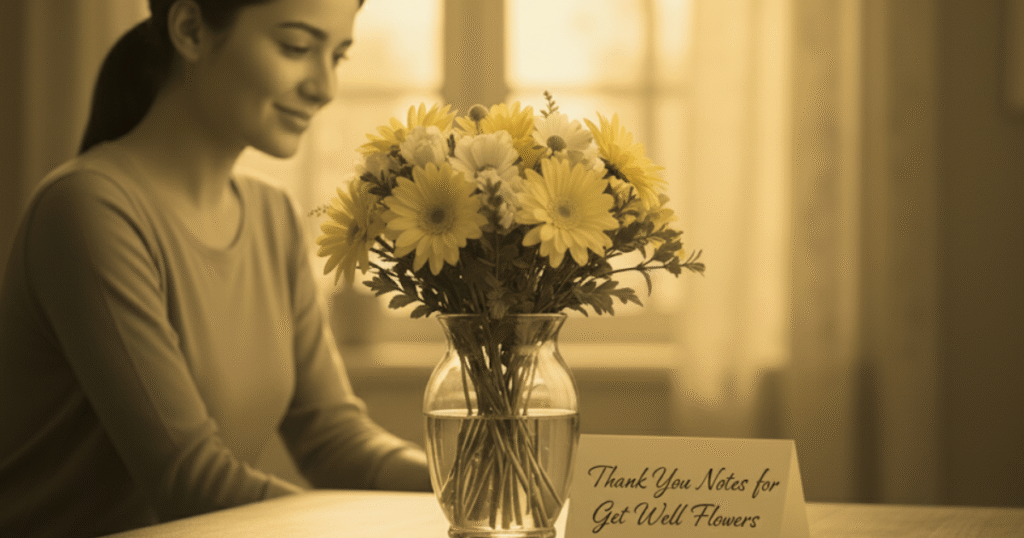 thank you for the flowers messages