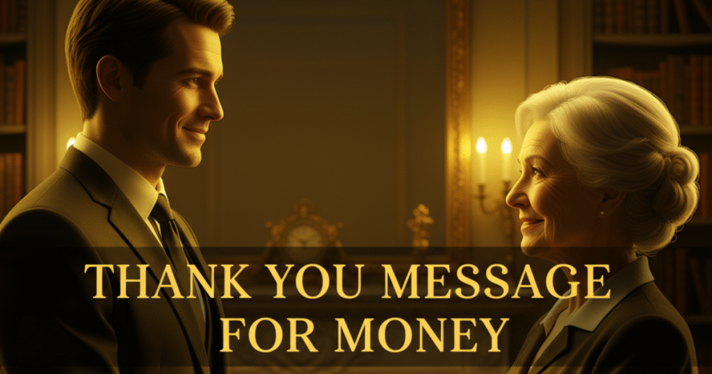 Thank You Messages for Money