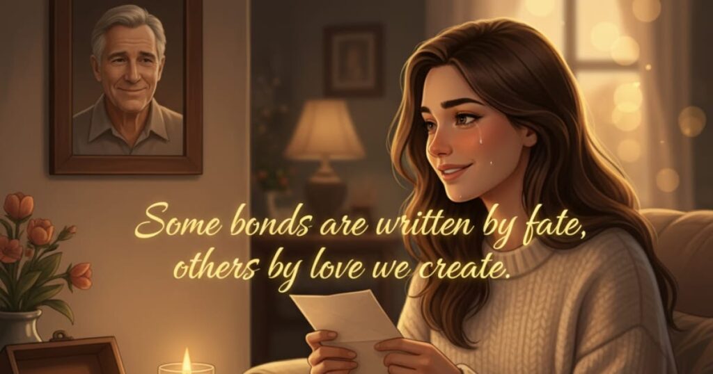 Touching Letters for My Stepdad