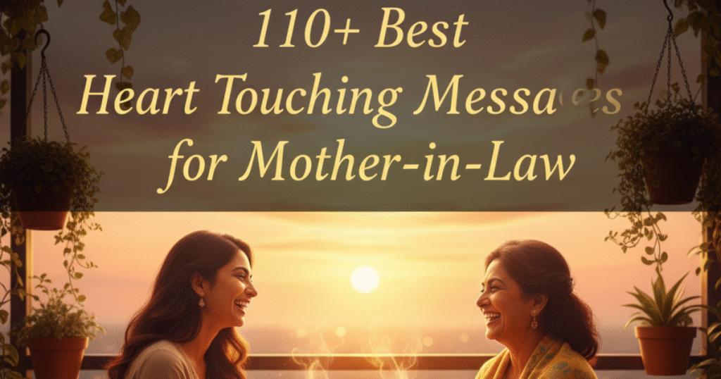 Heart Touching Messages for Mother in Law