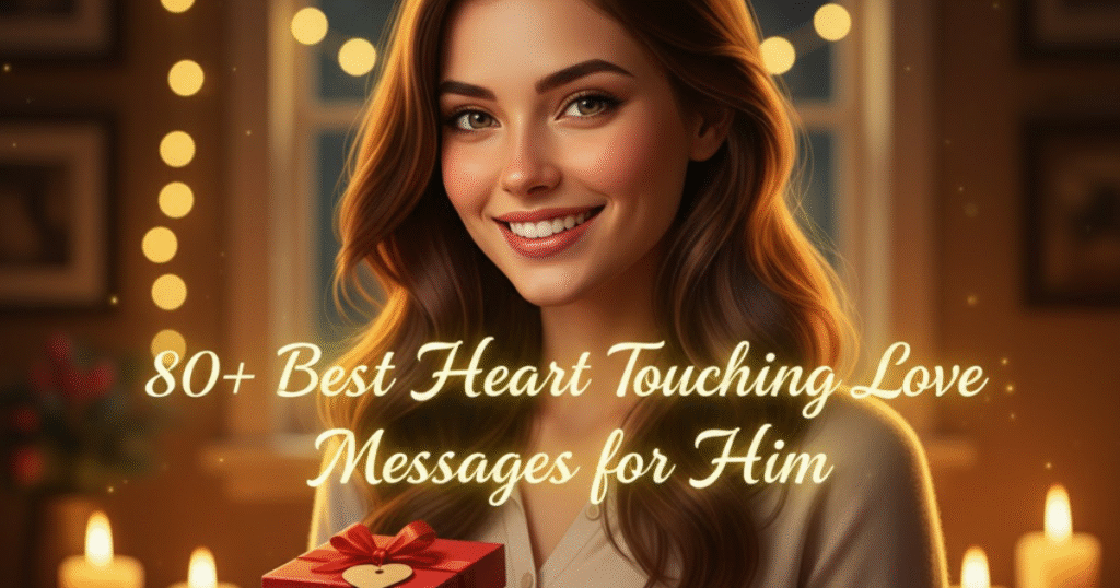 80+ Best Heart Touching Love Messages for Him 