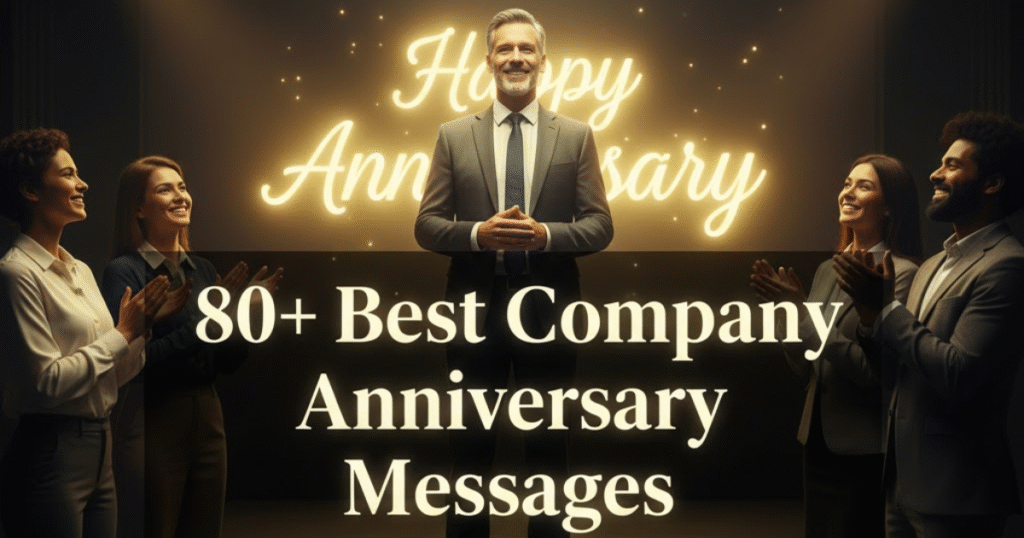 Best Company Anniversary Messages