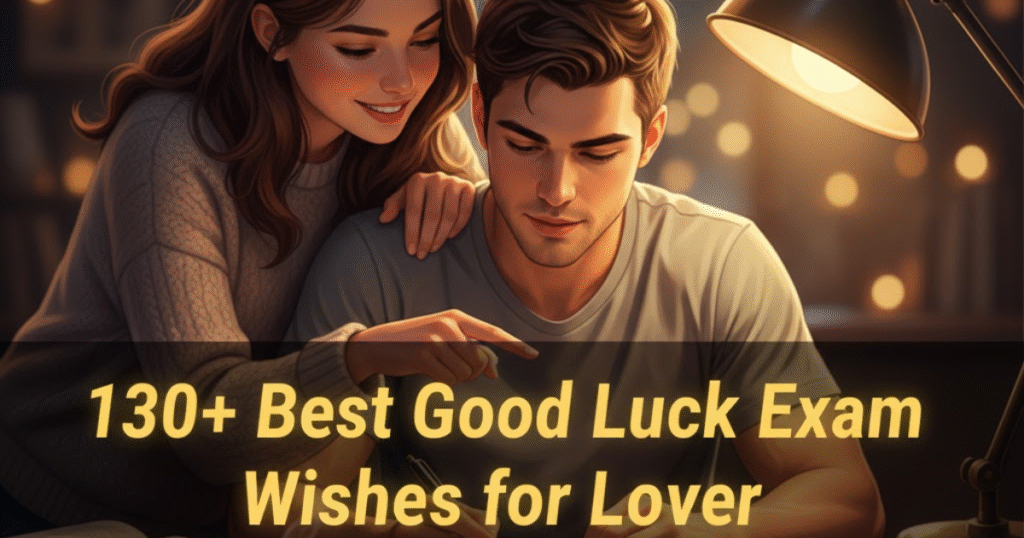 Good Luck Exam Wishes for Lover