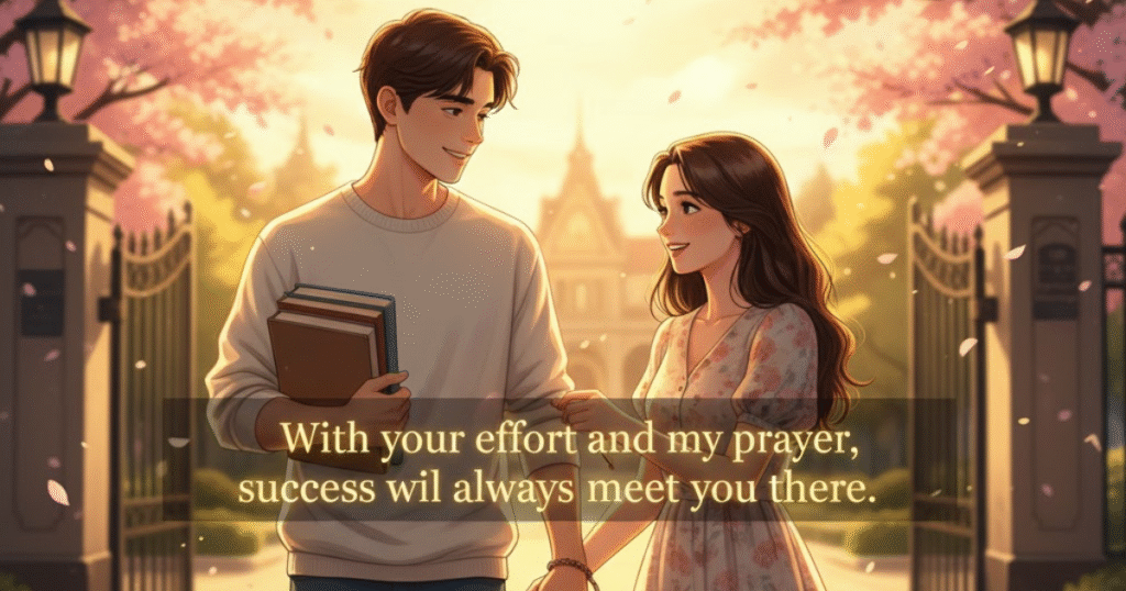 Good Luck Exam Wishes for Lover