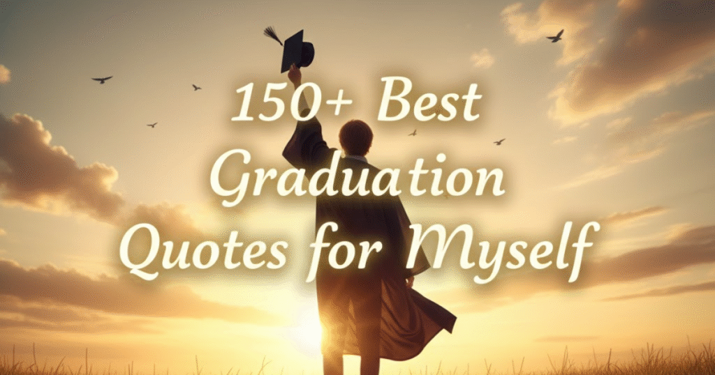 Graduation Quotes for Myself