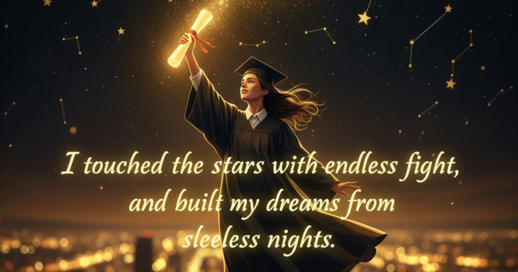 Graduation Quotes for Myself