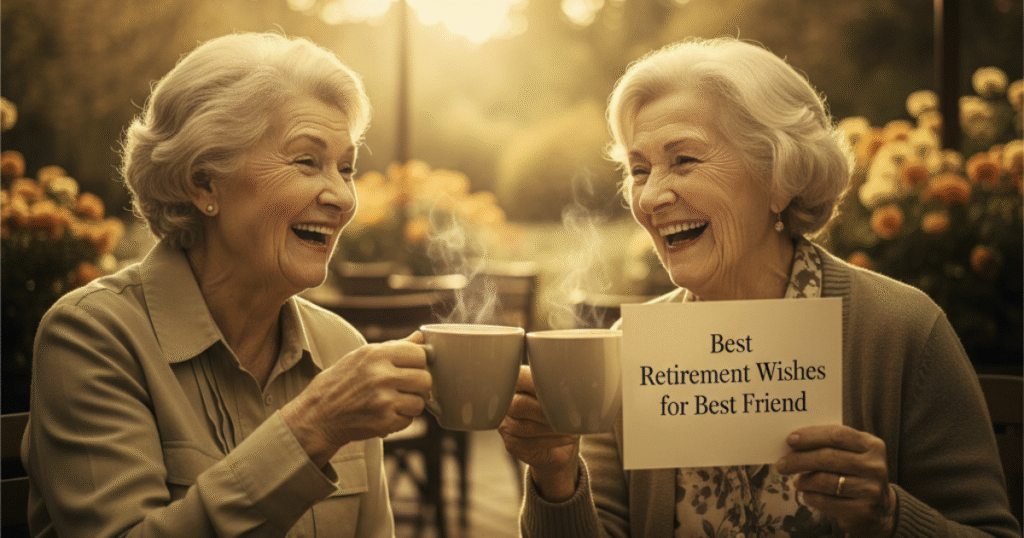 Retirement Wishes for Best Friend