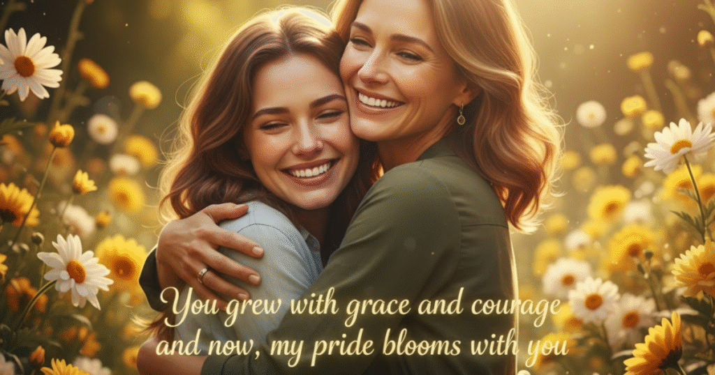 Proud Message for Daughter Achievement