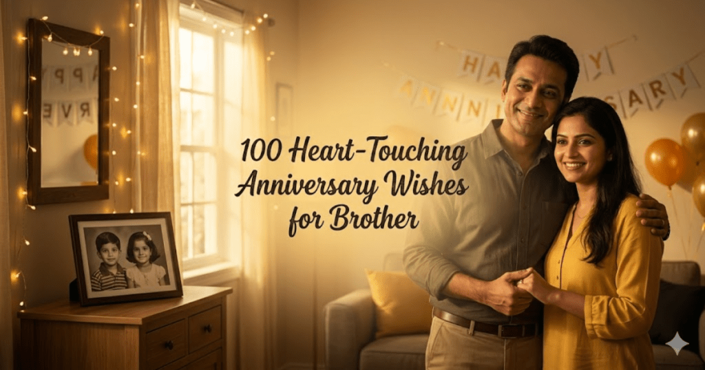 Anniversary Wishes for Brother
