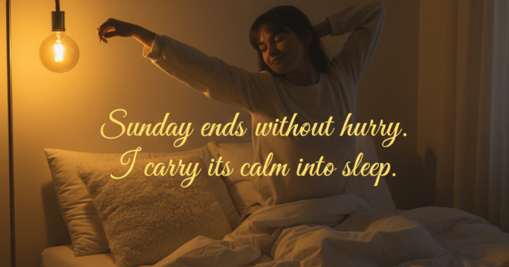 Sunday Good Night Wishes