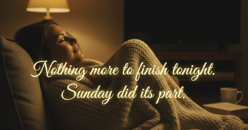 Sunday Good Night Wishes