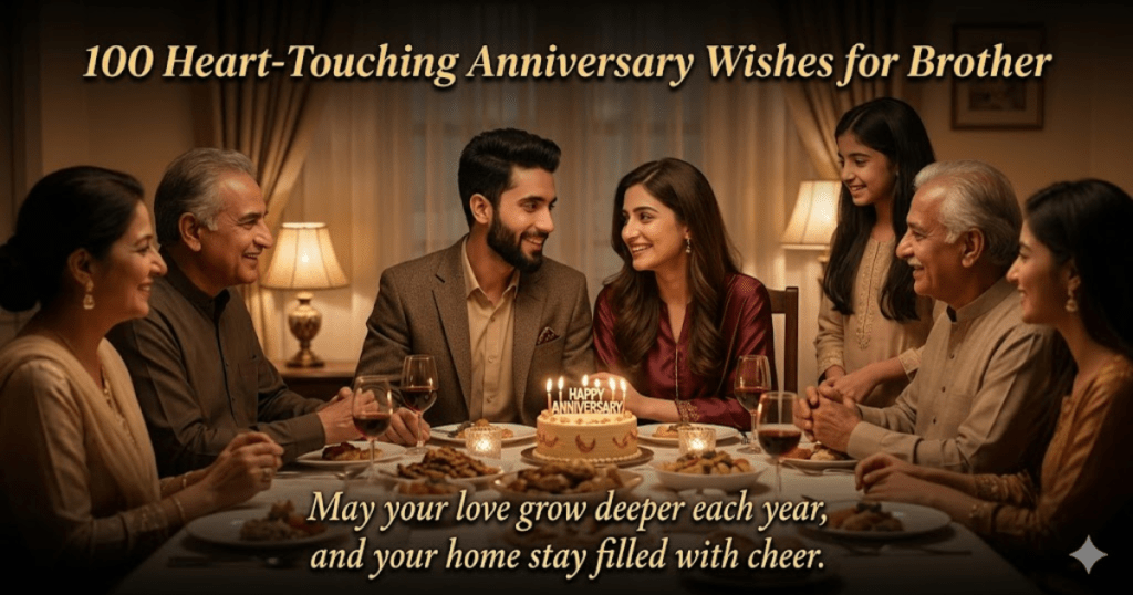 Anniversary Wishes for Brother