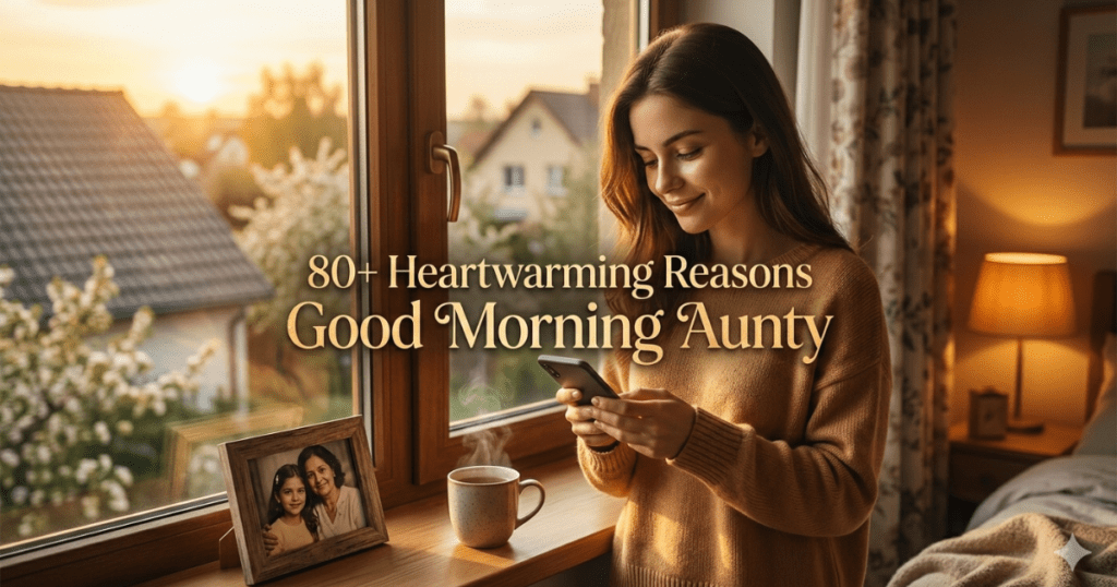 Good Morning Aunty Wishes